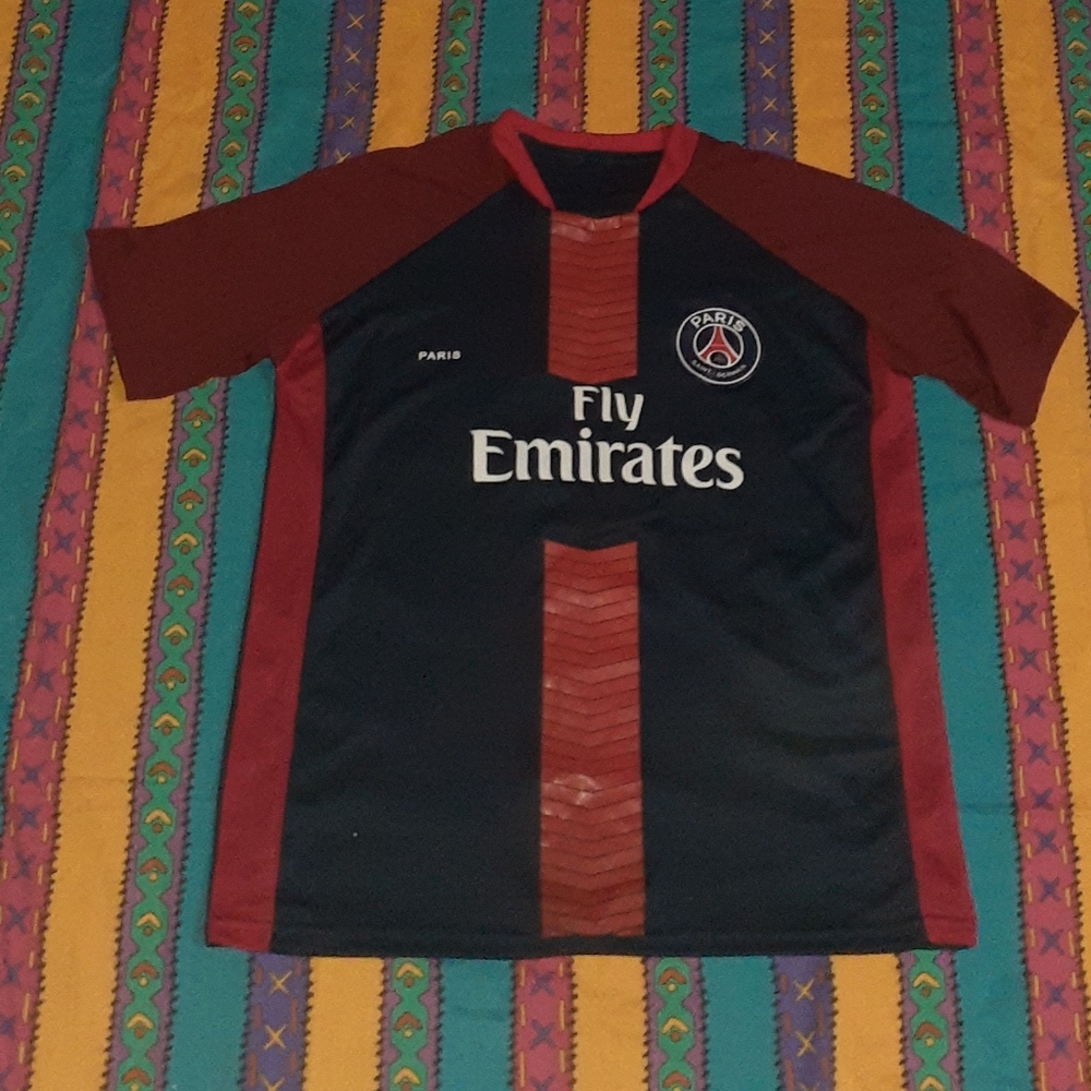 Neymar Paris Saint Germain Marquinhos Soccer Jersey Vintage Football